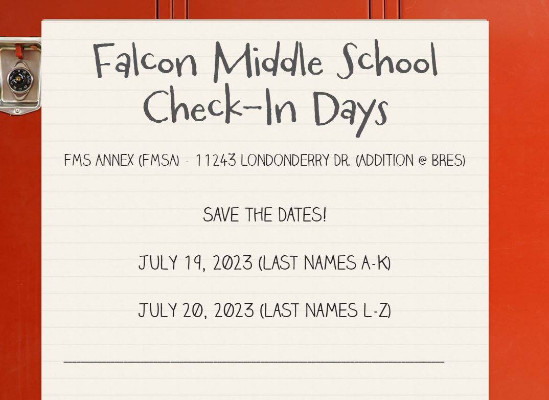 Check-in Days